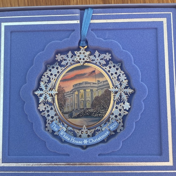 5 White House Historical Christmas Ornaments very good condition with bo… - Picture 16 of 16